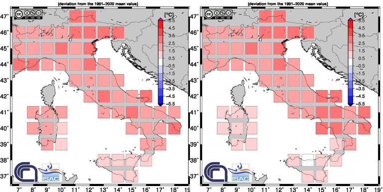 +2,17°C по сравнению с прошлыми 30 годами