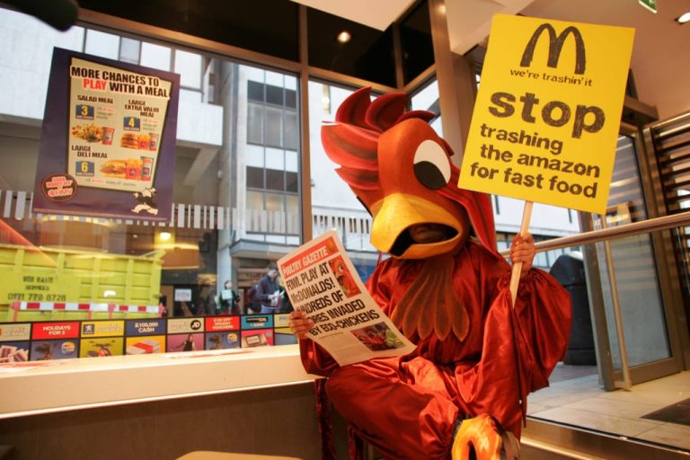 McDonald’s, Burger King, KFC: Остановите пожары на Амазонке