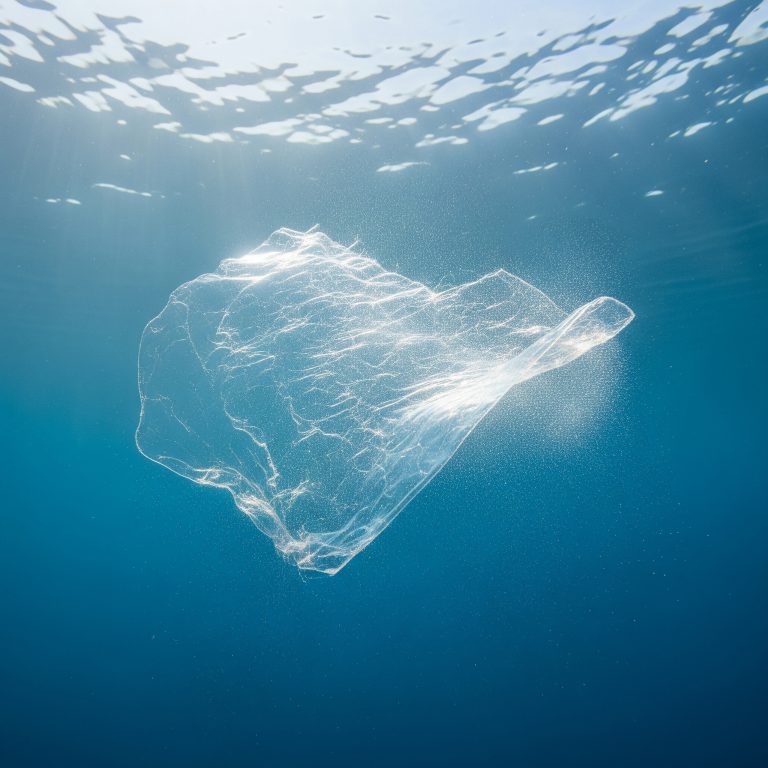 Он прибывает биоразлагаемый пластик, способный растворять в море за час