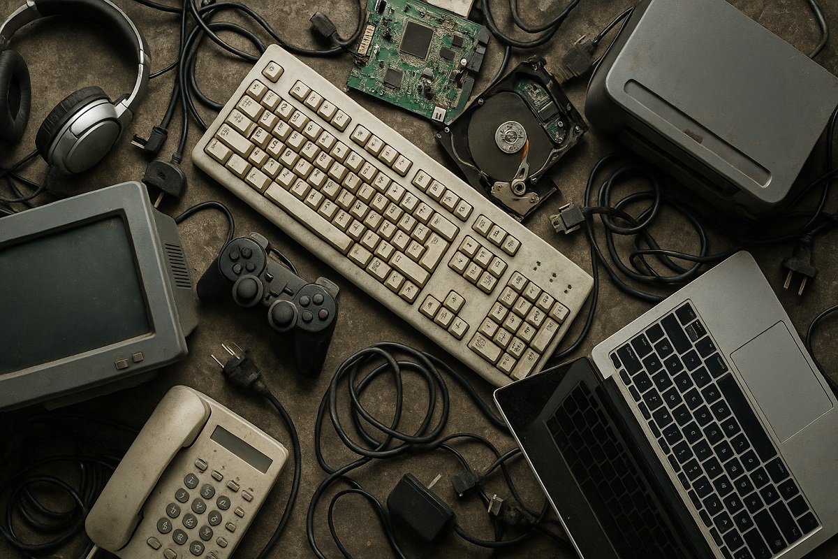 Электронные схемы, пригодные для переработки, которые заменяются самим собой: граница новых материалов