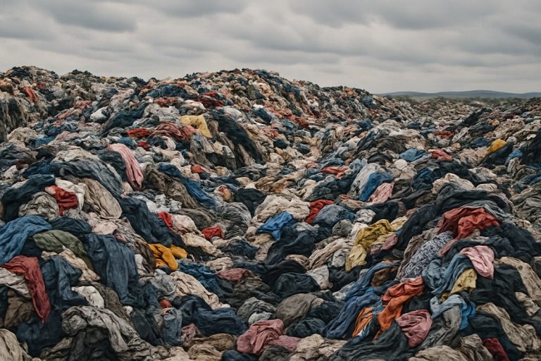 Текстильные отходы, ЕС не «экспорт» 46% в Африке. Но часто это заканчивается на незаконных свалках