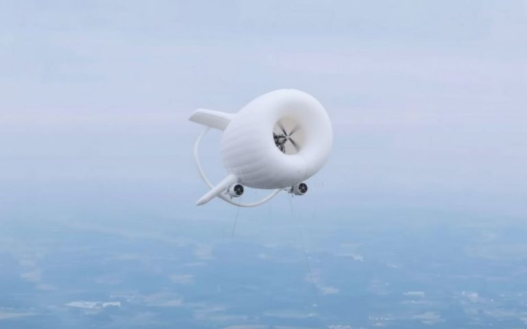 Летающие ветряные турбины прибывают из Китая, чтобы производить энергию на 1500 метров