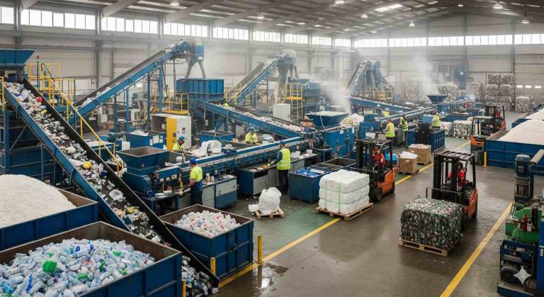 Пластическая переработка в Европе с риском: закрытые растения за 1 миллион тонн мощности