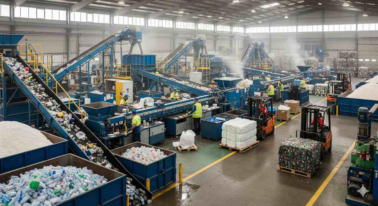Пластическая переработка в Европе с риском: закрытые растения за 1 миллион тонн мощности