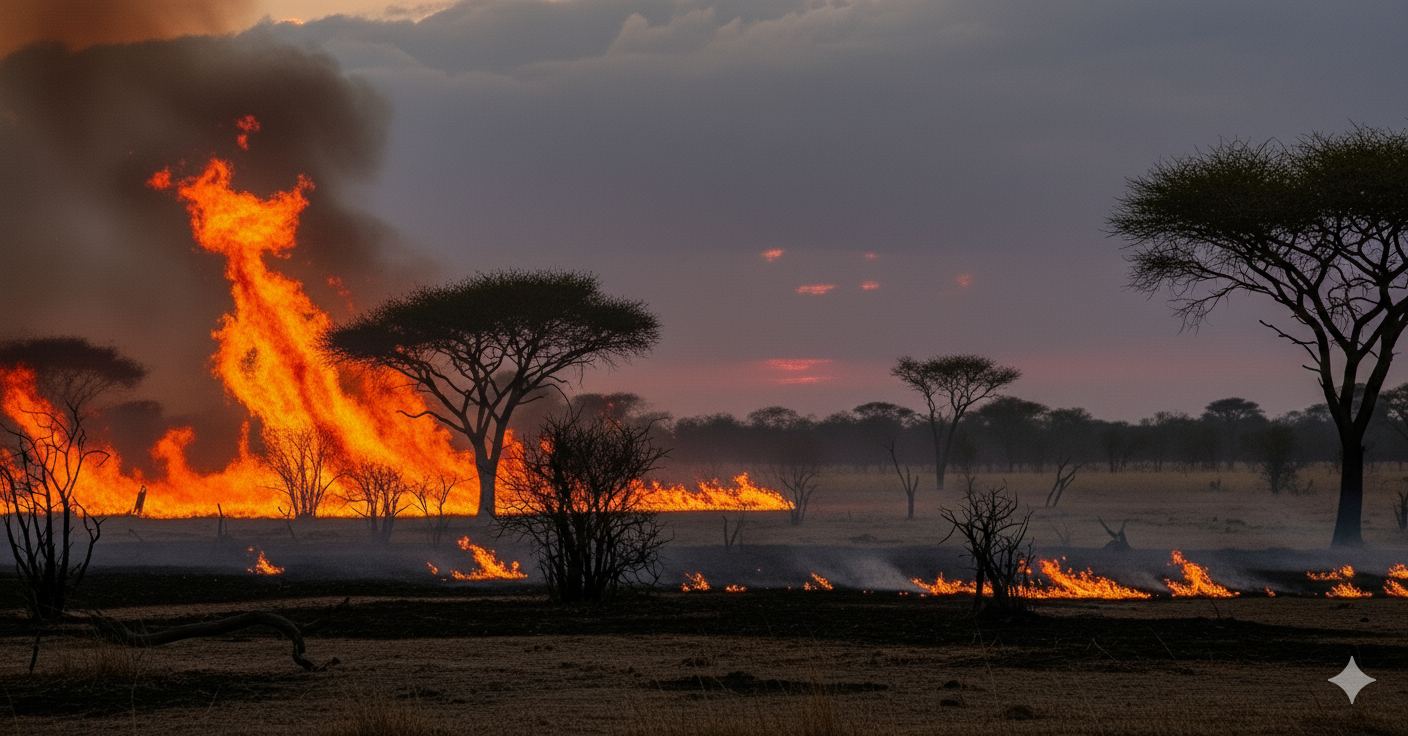 Во всем мире все больше и больше людей подвергаются лесным пожарам