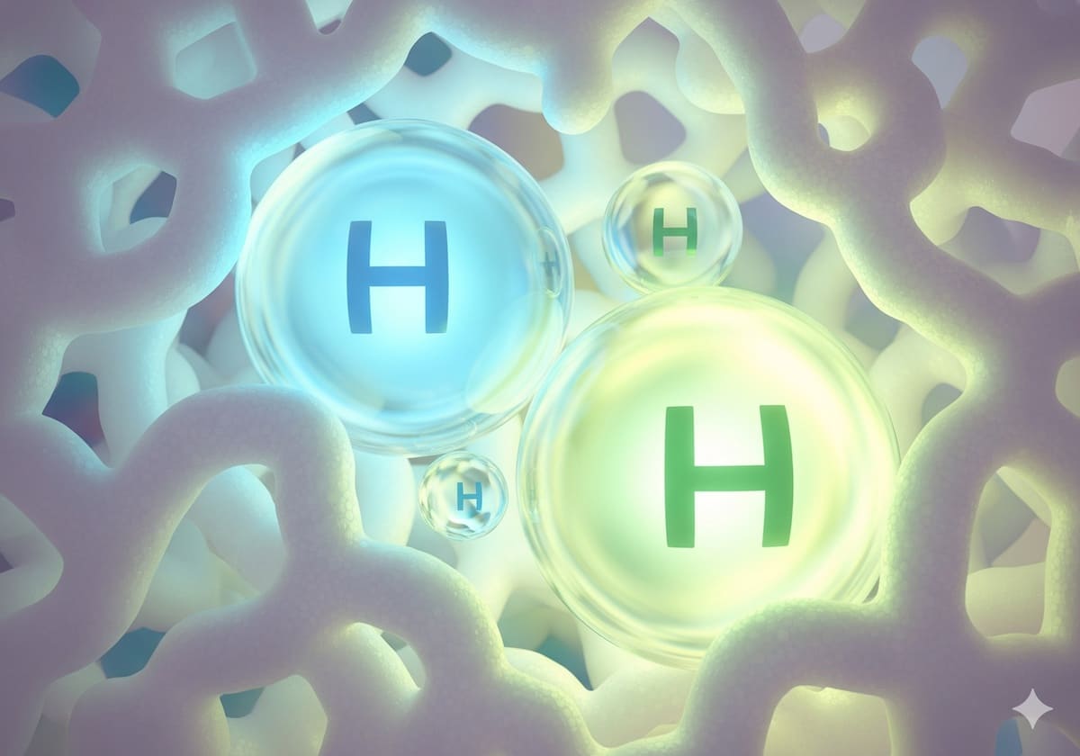 Хранить водород в полистироле, носитель, которого вы не ожидаете