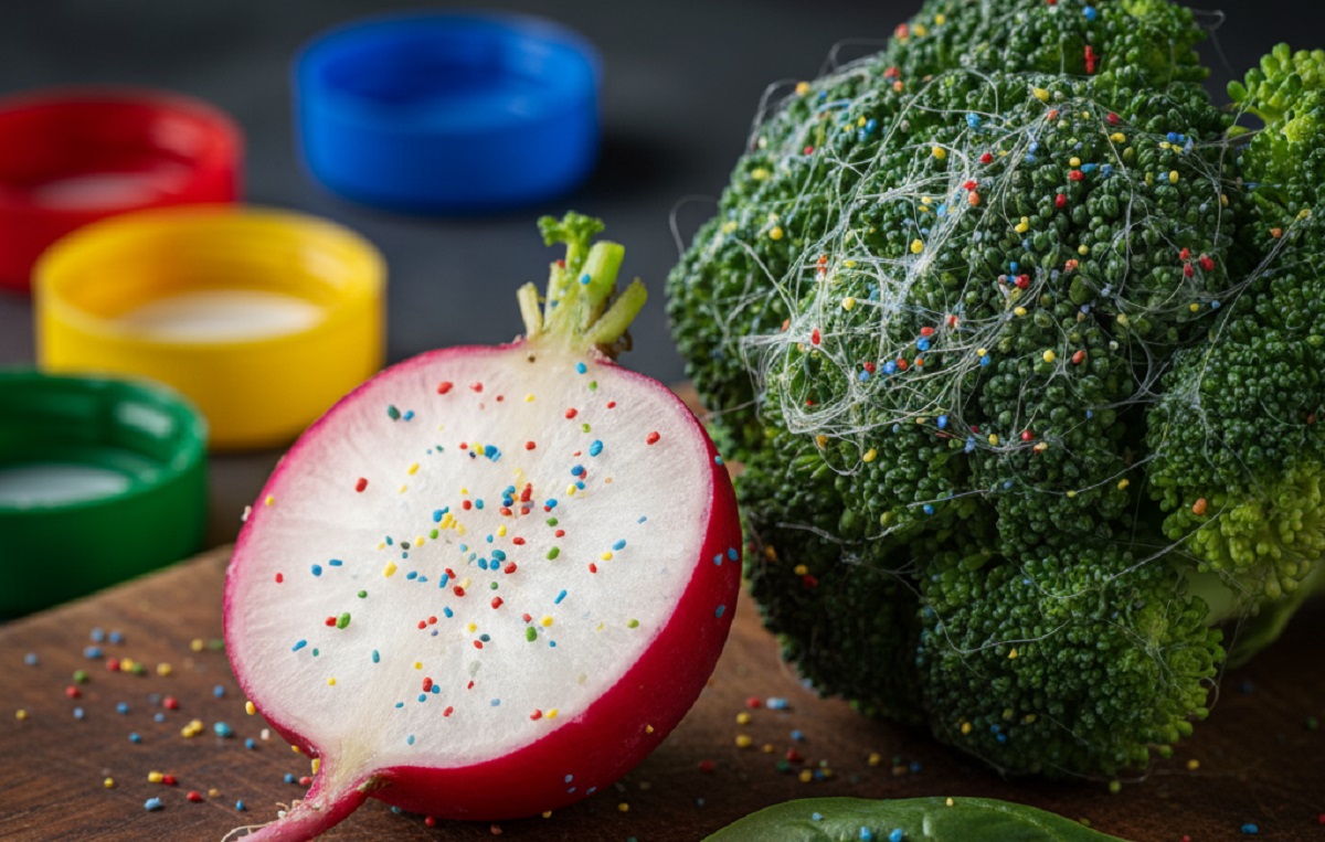 Нанопластики в овощах: редис подтверждают накопление в культурах