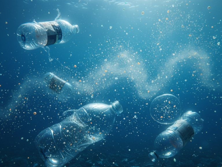 Нанопластики в бутылках воды, они могут вызвать острую токсичность