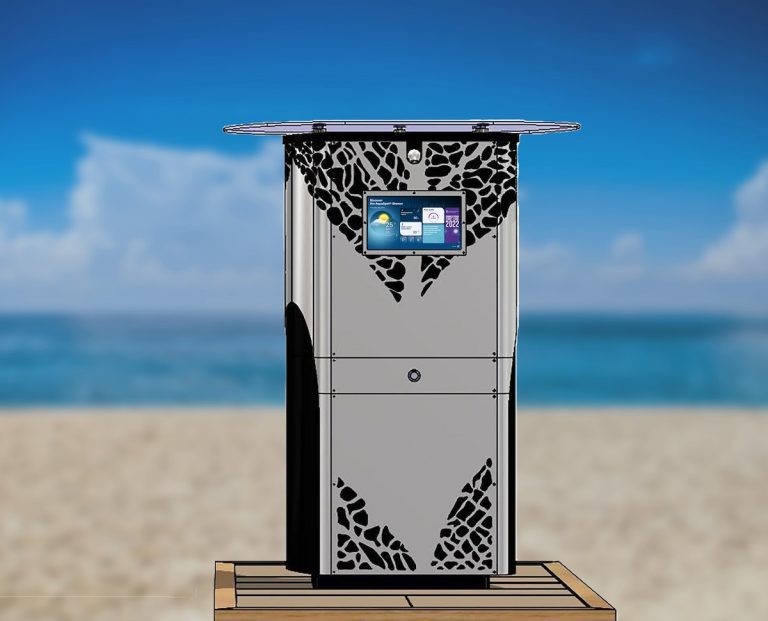 Aquaspot, душ, который перерабатывает 90% потребляемой воды без использования химикатов