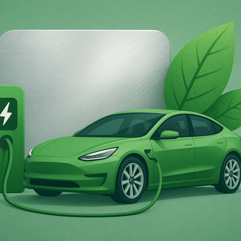 Зеленый алюминий для электромобилей снижает выбросы при «нулевых» затратах