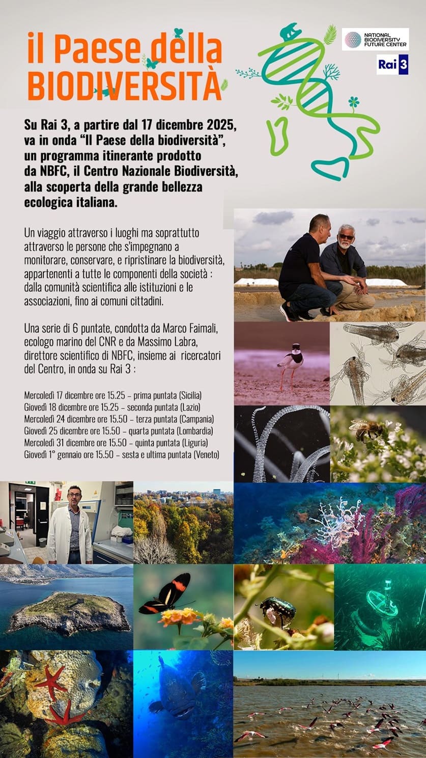 Страна биоразнообразия, путешествие по биологическим сокровищам Италии