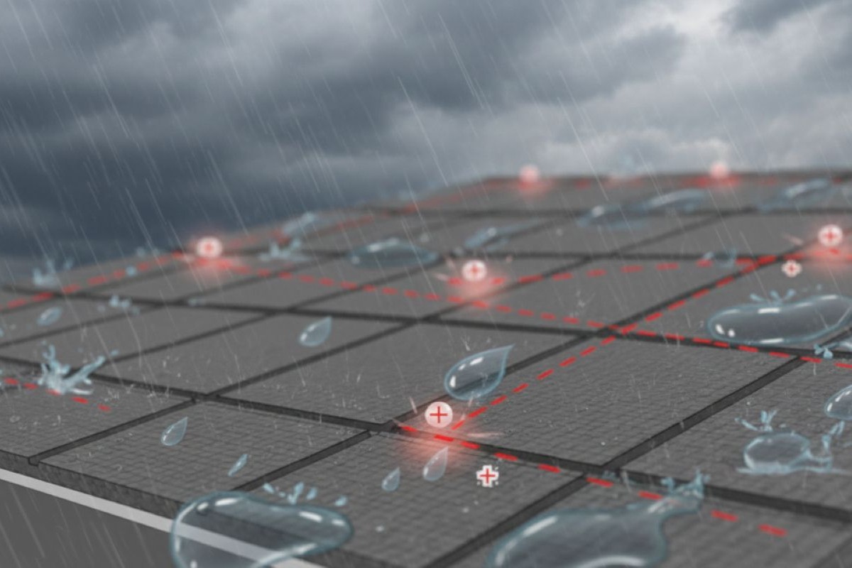 Производство энергии из дождя для более умных городов