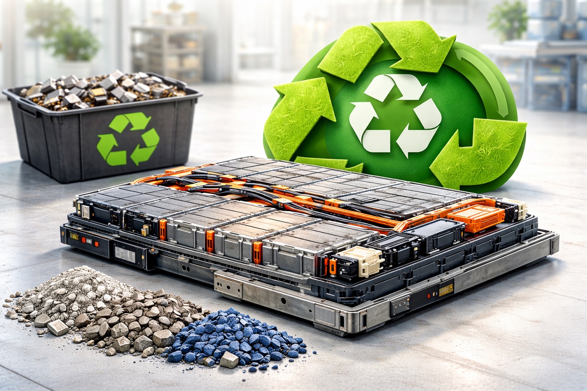 Переработка аккумуляторов электромобилей: к 2040 году бизнес вырастет до 70 миллиардов