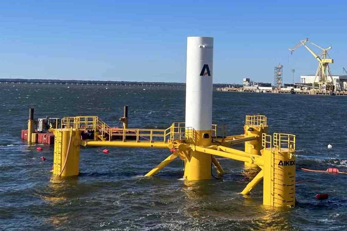 Морские ветряные турбины интегрированы в центры обработки данных искусственного интеллекта