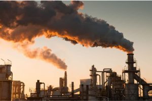 Графическая история изменений концентрации CO2 в атмосфере с течением времени