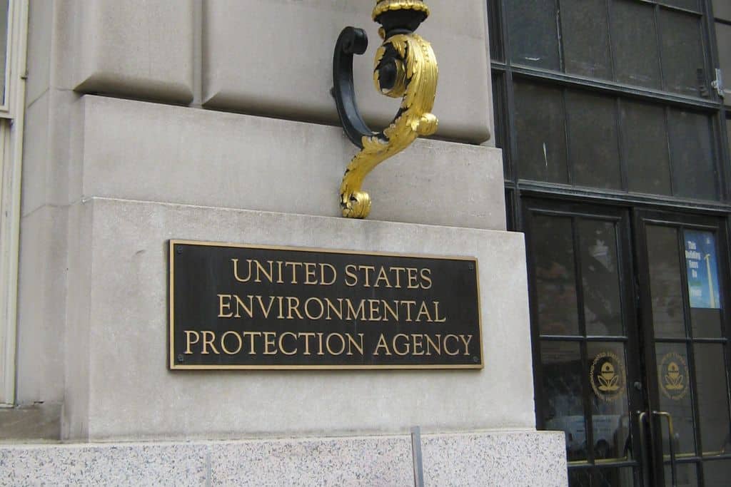 Office of the US Environmental Protection Agency (EPA).