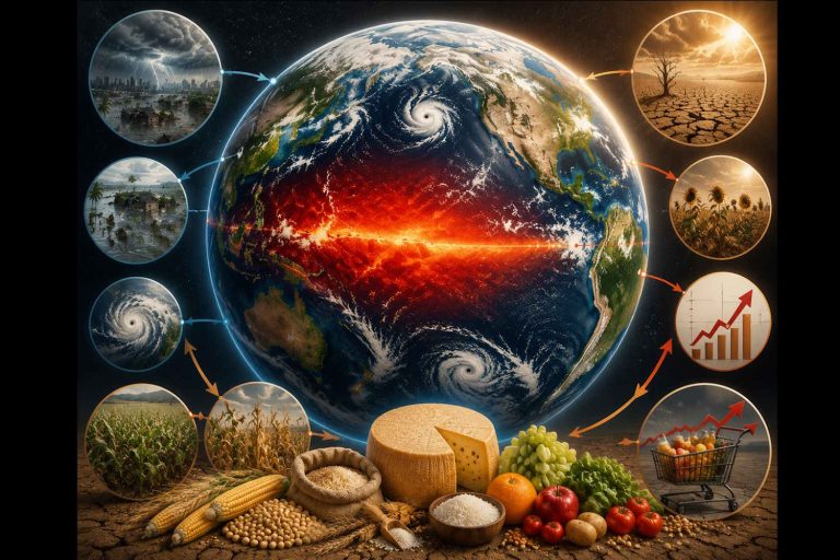 Эффекты супер Эль-Ниньо на наши столы: почему цены на продукты питания могут взлететь к 2028 году