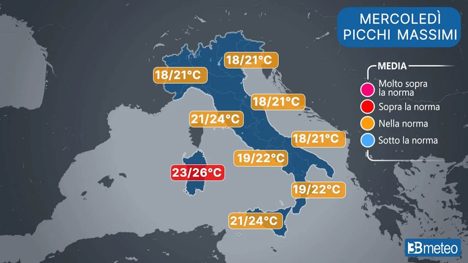 previsioni meteo italia