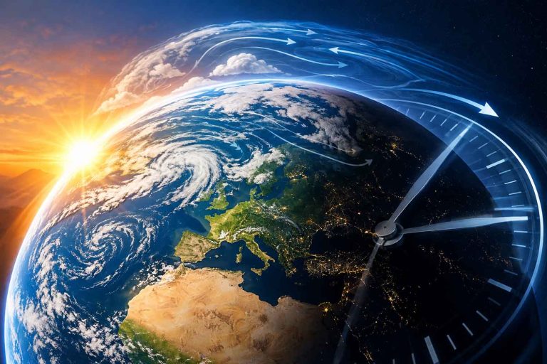 Глобальное потепление меняет вращение Земли и удлиняет продолжительность наших суток