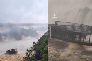 Водопады Игуасу закрыты после мощного паводка: 12 млн литров воды в секунду и связь с Эль Ниньо