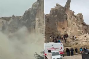 Обрушился один из знаменитых «фейских дымоходов» в Каппадокии: двое погибших и один раненый на территории объекта Всемирного наследия ЮНЕСКО